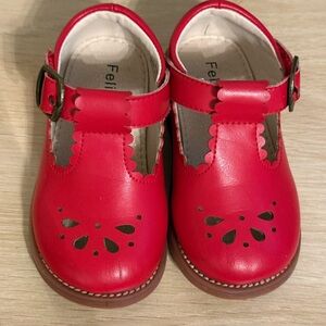Red Kids Mary Jane Shoes